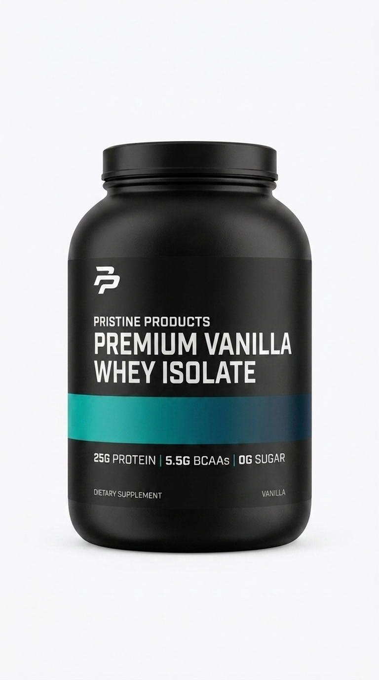 Premium Whey Isolate 2lb – Vanilla